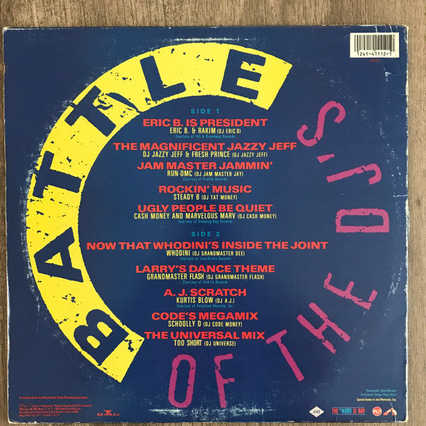 Various : Battle Of The DJ's (LP, Comp)