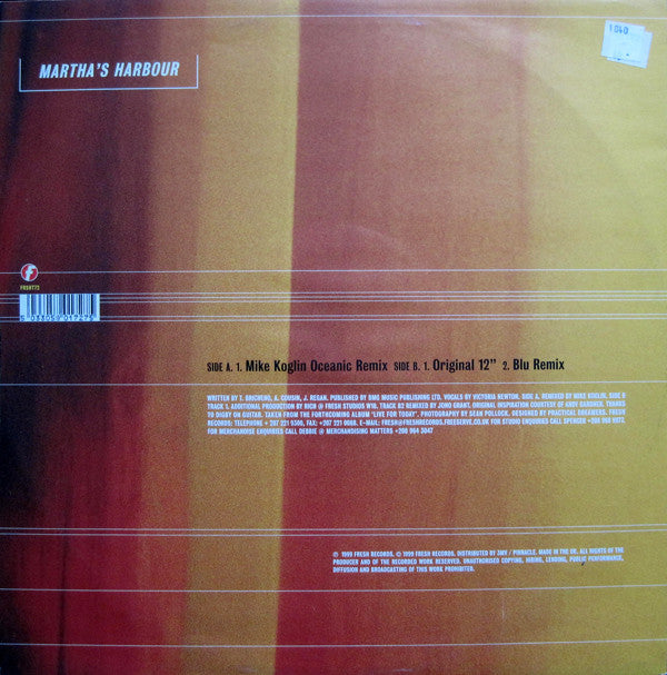 Victoria Newton : Martha's Harbour (12")