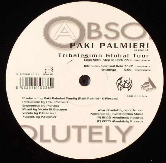 Paki Palmieri : Tribalesimo Global Tour (12")