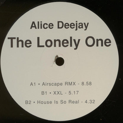 Alice Deejay : The Lonely One (2x12")