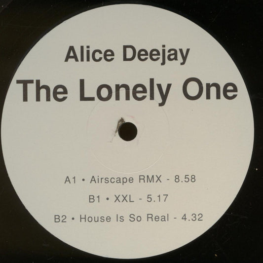 Alice Deejay : The Lonely One (2x12")