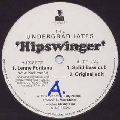 Undergraduates : Hipswinger (12")