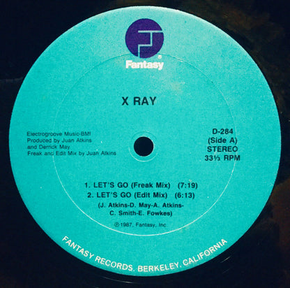 X-Ray : Let's Go (Remixes) (12")