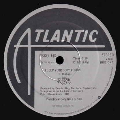 Kleeer : Keeep Your Body Workin' (12", Promo)