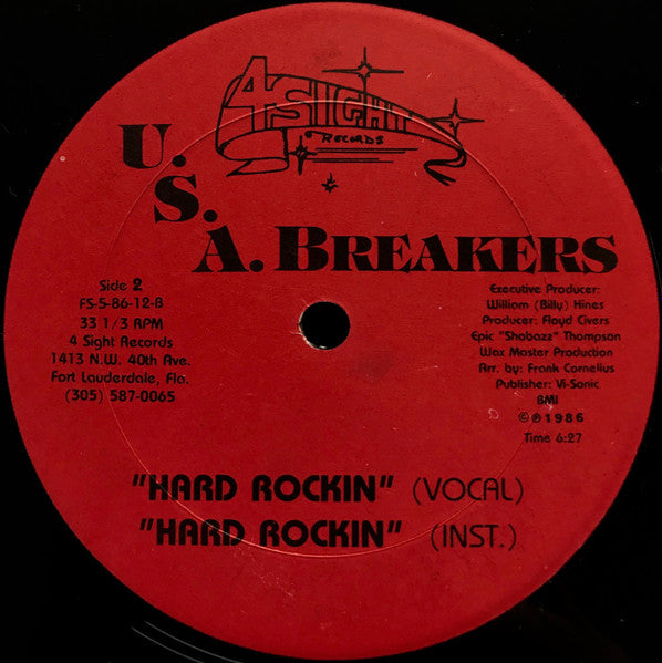 U.S.A. Breakers : This Beat Is Hard (12")