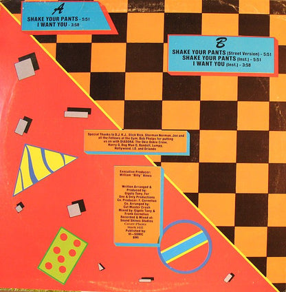 Gigolo Tony : Shake Your Pants (12")