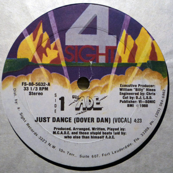 MC ADE : Just Dance (Dover Dan) (12")