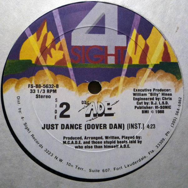 MC ADE : Just Dance (Dover Dan) (12")