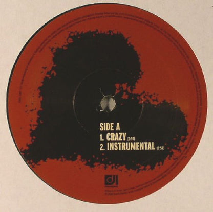 Gnarls Barkley : Crazy / Go-Go Gadget Gospel (12")