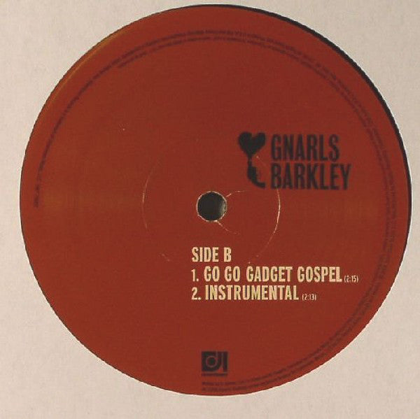 Gnarls Barkley : Crazy / Go-Go Gadget Gospel (12")