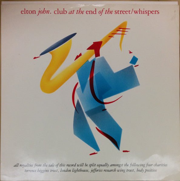 Elton John : Club At The End Of The Street / Whispers (12")