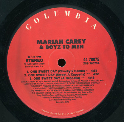 Mariah Carey & Boyz II Men : One Sweet Day (12")