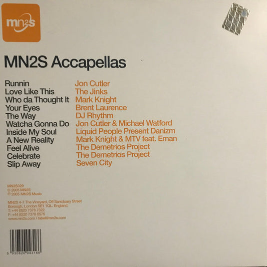 Various : MN2S Accapellas (12")