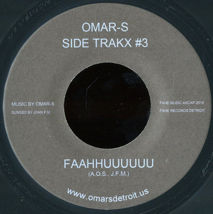 Omar-S : Side Trakx - Volume #3 (7")