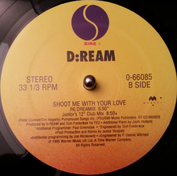 D:Ream : Shoot Me With Your Love (12", Single)