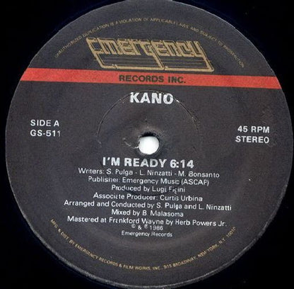 Kano : I'm Ready / Holly Dolly (12", RE)