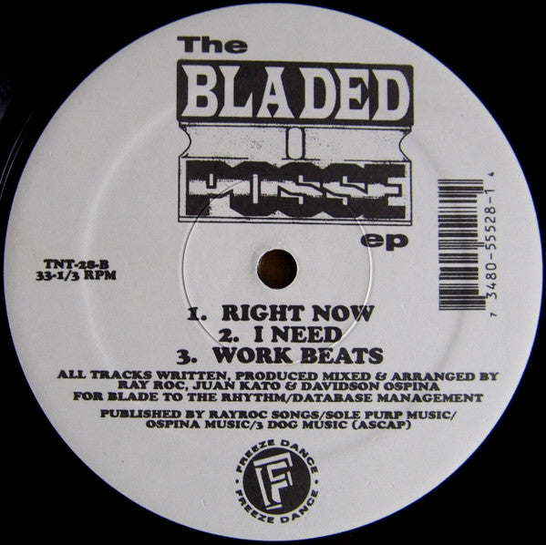Bladed Posse : The Bladed Posse EP (12", EP)