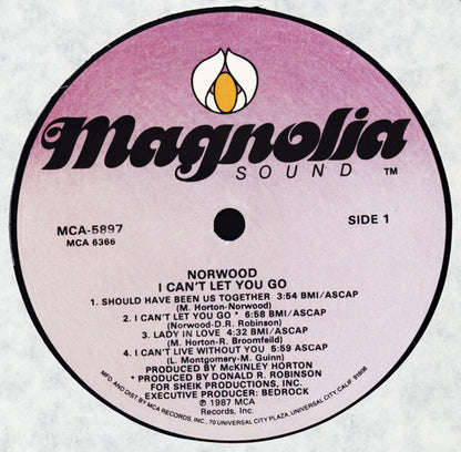 Norwood : I Can't Let You Go (LP, Album)