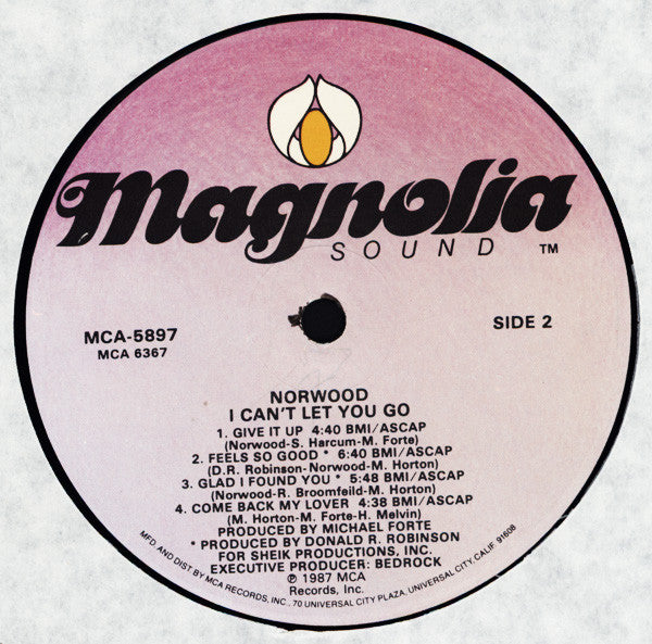 Norwood : I Can't Let You Go (LP, Album)