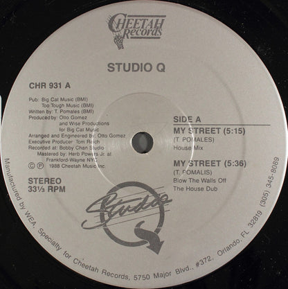 Studio Q (3) : My Street (12")
