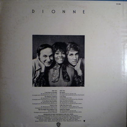 Dionne Warwick : Dionne (LP, Album)