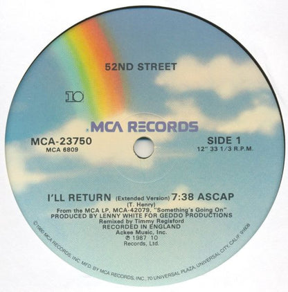 52nd Street : I'll Return (12")
