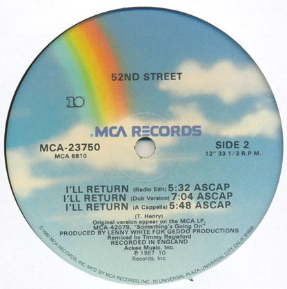 52nd Street : I'll Return (12")