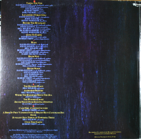 David Sylvian : Gone To Earth (2xLP, Album, Gat)