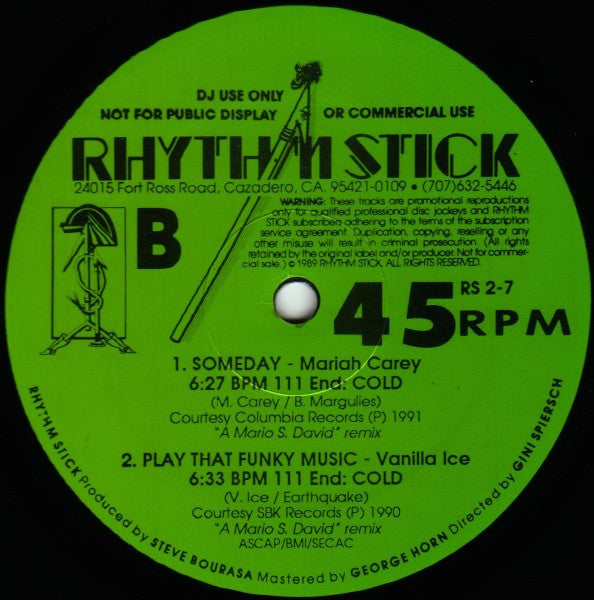 Various : Rhythm Stick 2-7 (2x12", Comp, Promo)