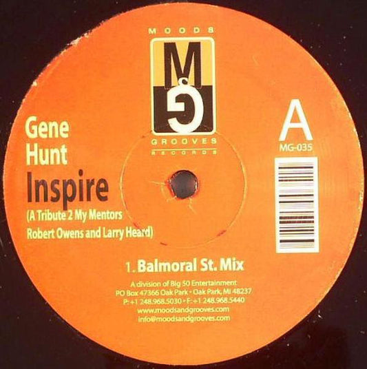 Gene Hunt : Inspire (12")