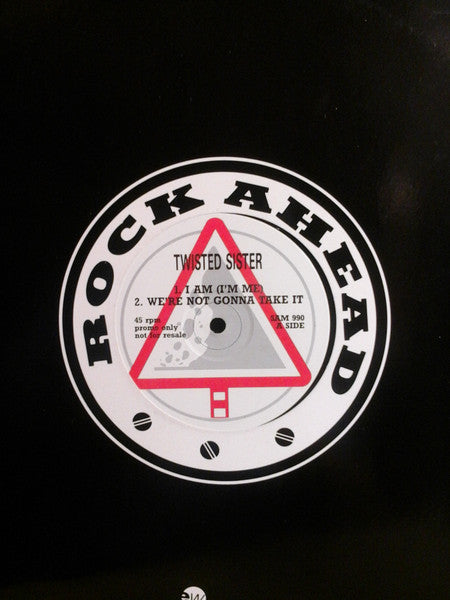 Twisted Sister : I Am (I'm Me) (12", Comp, Promo)