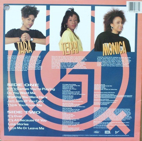 The Gyrlz : Love Me Or Leave Me (LP, Album)