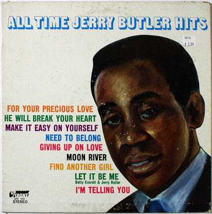 Jerry Butler : All Time Jerry Butler Hits (LP, Comp)