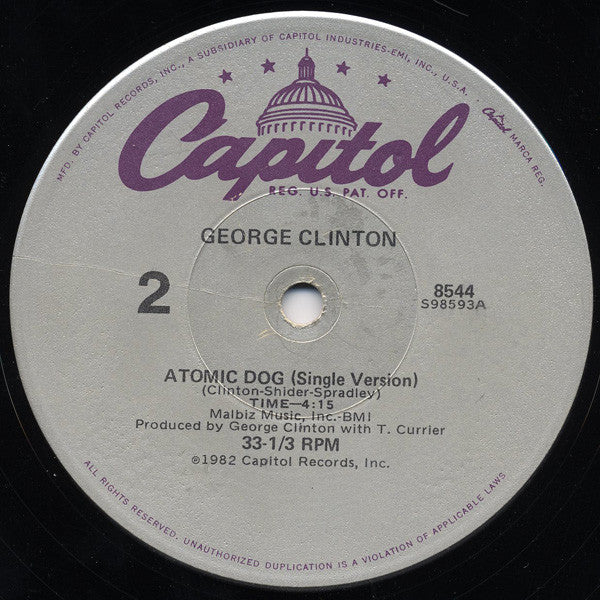 George Clinton : Atomic Dog (12", Maxi)