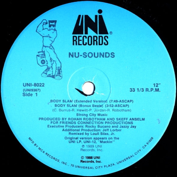 Nu-Sounds : Body Slam (12")