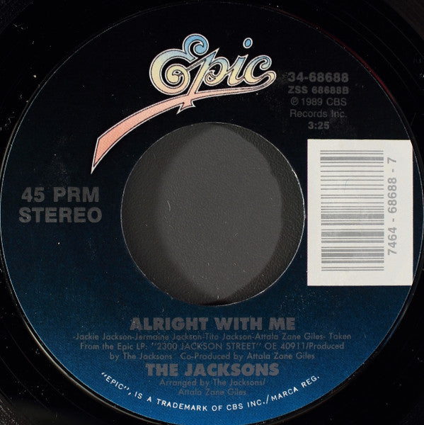 The Jacksons : Nothin (That Compares 2 U) (Edited Version) (7", Single)