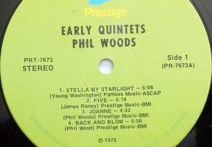 Phil Woods : Early Quintets (LP, Comp, RE, RM)