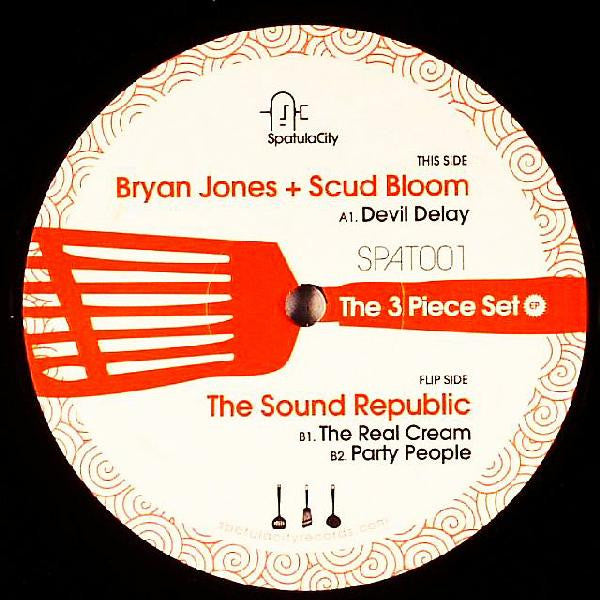 The Sound Republic, Bryan Jones (2) & Scud Bloom : The 3 Piece Set EP (12", EP)