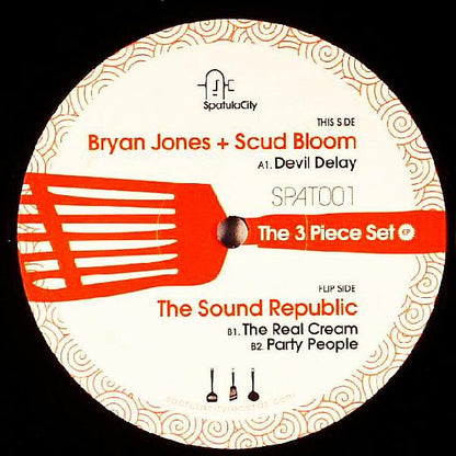 The Sound Republic, Bryan Jones (2) & Scud Bloom : The 3 Piece Set EP (12", EP)