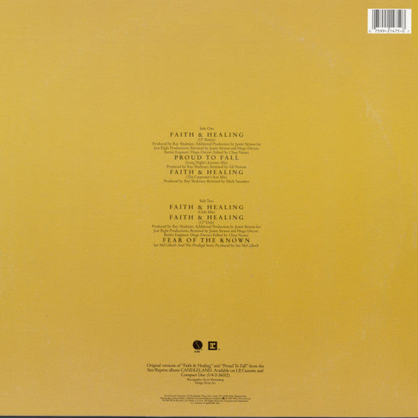 Ian McCulloch : Faith & Healing (12", Maxi)