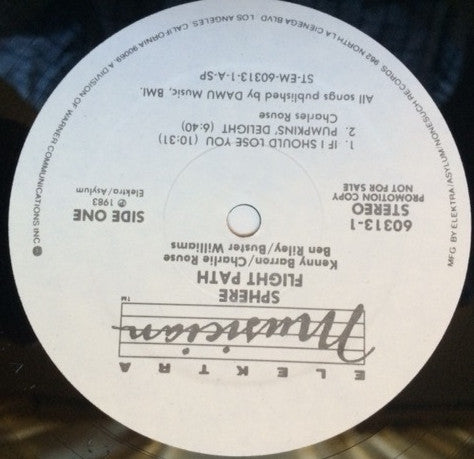 Sphere (16) : Flight Path (LP, Album, Promo)