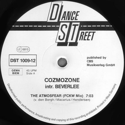 Cozmozone Introducing Beverlee : The Atmosfear (12", Maxi)