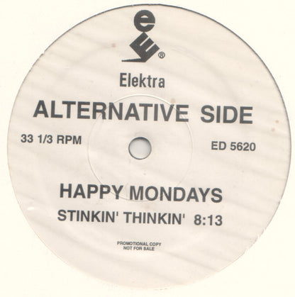 Happy Mondays : Stinkin' Thinkin' (12", Promo)