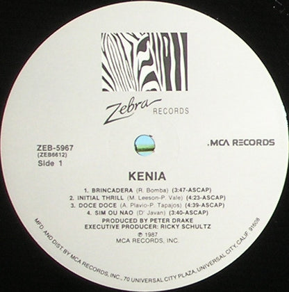 Kenia : Initial Thrill (LP, Album)