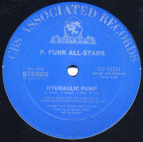P. Funk All-Stars* : Generator Pop / Hydraulic Pump (12")