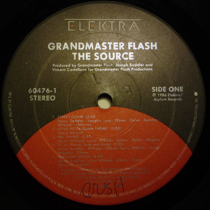 Grandmaster Flash : The Source (LP, Album)