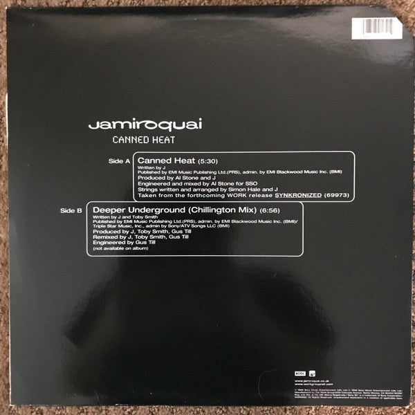 Jamiroquai : Canned Heat (12", Single)
