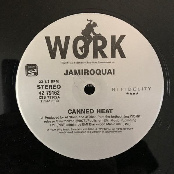 Jamiroquai : Canned Heat (12", Single)