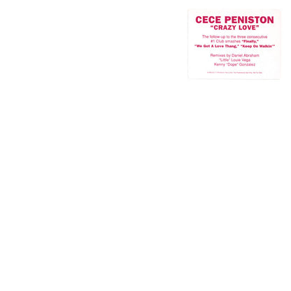 Ce Ce Peniston : Crazy Love (2x12", Single, Promo)
