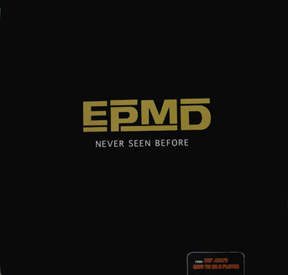 EPMD : Never Seen Before (12", Promo)